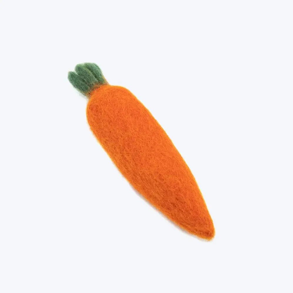 Wool Carrot Toy